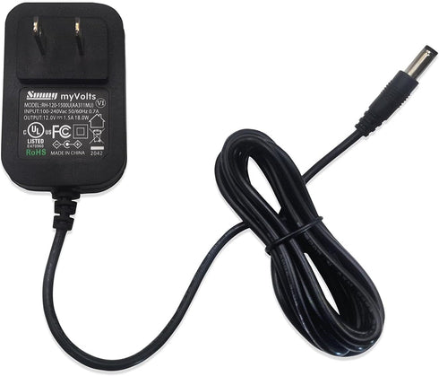 MyVolts 12V 920.7047 Power Supply Adaptor Compatible with Medela Freestyle, Breast Pump - US Plug