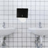 GALPADA Stainless Steel Bathroom Tissue Holder Anti-Splash Paper Towel Dispenser for Home and Hotel Stainless Steel