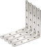 Deezio Corner Brace Set, Stainless Steel L Bracket, Right Angle Bracket, Heavy Duty