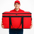 Bodaon Insulated Food Delivery Bag, Cooler Bag for Pizza Delivery, Catering Supplies, Red, XXX-Large