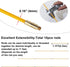 11' Fiberglass Running Electrical Wire Cable Pulling Fish Tape Kit with 5 Attachments in Carrying Case