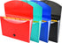 Expanding File Folder with Labels, 7 Pocket Accordion Document Organizer, Expanding Zip File Folder, Letter A4 Paper, 4