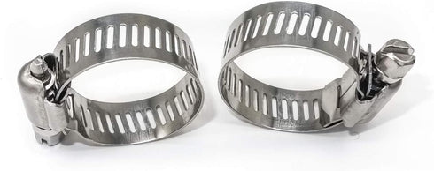 Adjustable Stainless Steel Worm Gear Hose Clamps (18-32mm)