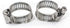 Adjustable Stainless Steel Worm Gear Hose Clamps (18-32mm)