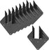 8 Pcs Black Hurricane Tie Clip, 13 Gauge Joist Hangers 2.2mm Thickness for 2x4, 2x6 Truss to Rafter Connector