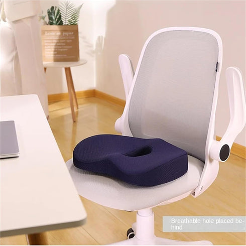 Generic 3D Memory Foam Hemorrhoid Cushion Hip Support Orthopedic Pillow Coccyx Office Chair Cushion Car Seat Wheelchair