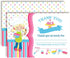 Bake Up Some Fun Thank You Notes for Girls, 10 Cooking and Baking-Themed Fill In The Blank Cards with Envelopes