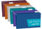 RAZCC 60 Pack Hanging File Folders, Legal Size Reinforced for Bulky Files with Adjustable Tabs