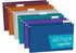 RAZCC 60 Pack Hanging File Folders, Legal Size Reinforced for Bulky Files with Adjustable Tabs