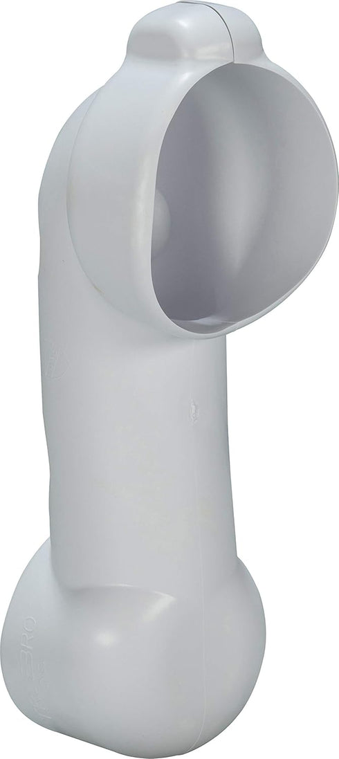 82195 Lav Guard 2 100 Series Undersink Molded Vinyl 5" Offset Tailpiece Strainer Cover, China White