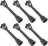SEWACC Mini Street Light Models, 6pcs Miniature Street Lamp Decorative Pathway Lantern Post for Doll House Micro