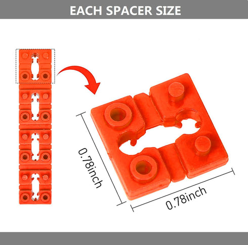 Switch and Receptacle Spacer Outlet Spacers, 100pcs Electrical Outlet Shims for Loose Outlet Electric Switch