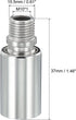 4 Pack 360 M10 PATIKIL Sloped Ceiling Light Adapter, Degree Thread Chandeliers Ceiling Pendant Lighting Adapter
