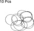 uxcell Nitrile Rubber O-Rings, 50mm OD 48mm ID 1mm Width, Metric Sealing Gasket for Automotive, Pack of 10
