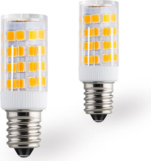 KAKEMONO E12 LED Candelabra Light Bulbs, 4W Replace E12 40 Watt Halogen Equivalent, Warm White 2700K, 2 Pack