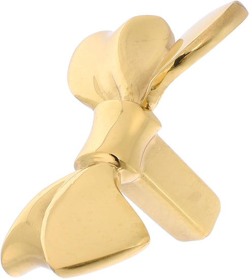 Brass Bowknot Drawer Handle Cabinet Knob, 50x31x25mm Metal Pull for Cupboard, Wardrobe,