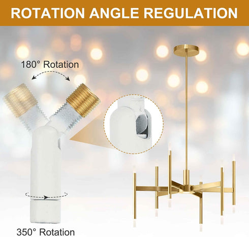 180/350 54x13mm M10 Pack 3) MECCANIXITY Sloped Ceiling Adapter, Degree Fine Thread Sloped Ceiling Light Fixture Adapter