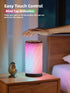 Printerst Dimmable 3-in-1 Touch Bedside Lamp with Sound Machine for Adults, Night Light for Bedroom, Bluetooth Speaker