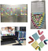 Nice Paper Cute Boxed Self-Sticky Notes, Memo Pad Set, 1920 Pieces Page Colorful Makers Tabs, 12 Colors