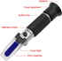 VGVGV 0-140OE 0-32% Brix Refractometer, Juice Refractometer Hand Held Wine Sugar Concent Meter Brix Tester Fruit Sugar