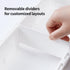Plastic Drawers Organizer for Office, Bathroom, Kitchen - 1 Layer Expandable Storage Tray, 11.4-18.1 Inches