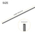 MECCANIXITY Carbon Fiber Rod, 4.5mm x 100mm for RC Plane DIY Tool Wing Tube Quadcopter Arm, Pack of 5