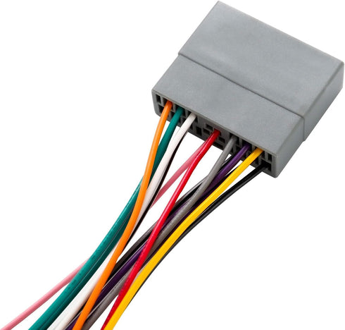 2006-2011, 1996-2001 Plug16 RED WOLF ISO Car Radio Stereo Wire Harness Adapter Compatible with Honda Civic CRV Acura