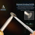 Wood Carving Drill Bits Set, 6 Pcs Engraving Accessories for Dremel Rotary Tool with 3mm Shank