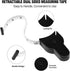 Automatic Telescopic Tape Measure Body Measure Tape 60 Inch (150cm) Self-Tightening for Weight Loss Muscle Gain