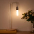 40W T10 Bulb, Dimmable T30 Bulb, 2700K, 4 E26 Bulbs 4 Pack Equivalent LED Chandelier Deep Frosted Glass Cover Invisible