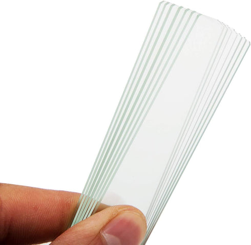 Swift Microscope Slides Kit with 72 Pre-Cleaned Blank Slides and 100 Glass Coverslips, Ground Edges