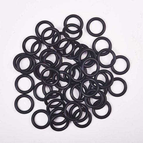 Othmro 50pcs Nitrile Rubber O-Rings, 22mm OD, 3.5mm Wire Dia, Metric Sealing Washers for Oil or Air Sealing, Black