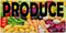 Fastasticdeals Vinyl Banner Multiple Sizes Produce Restaurant & Food Outdoor Weatherproof Industrial Yard