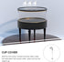 2PCS/Set 3W 8.2in LED Bright Reading Lamp Jewelry Spotlight Mini Floor Lamp Creative Table Lamp Decor for Bedroom