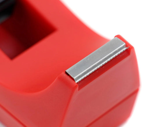 EasyPAG Red Desk Tape Dispenser for Tapes within 1.0 Inch