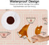Generic 35. 4" 16. 5" Cute Cups Desk Mat Multifunctional Table Protector Pad, Waterproof Dual Sided Desk Mat
