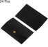 PATIKIL Mini Envelopes, 24 Pack Small Retro Gold Heart Gift Card Holders for Wedding Birthday, Black