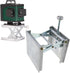 Lab Lifting Platform 90mm Adjustable Rack, Silver Tone Aluminum Alloy Lab Jack Lift Stand Support Platform