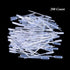 AKOAK 200 Pcs/Pack 0.5ml Disposable Plastic Graduated Transfer Pipettes, Eye Dropper for Use