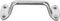 KIMISS Door Grab Handle, 6in Grab Bars Shower Handle Handrail Pull Replacement