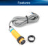 Heyiarbeit E3F-DS10C4 Photoelectric Sensor Switch 300MA Detection Distance 10cm 3 Wires 1pcs