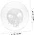 Frosted Glass Globe Lampshade Light Cover for Table Lamps Wall Sconces and Vanity Lighting Transparent Design