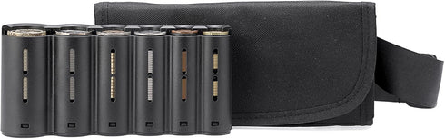 BSTKEY Pack US Coin Holder Coin Dispenser, Fanny with Banknote Waiters Purse Coin Sorter Coin Organizer, Black Coin