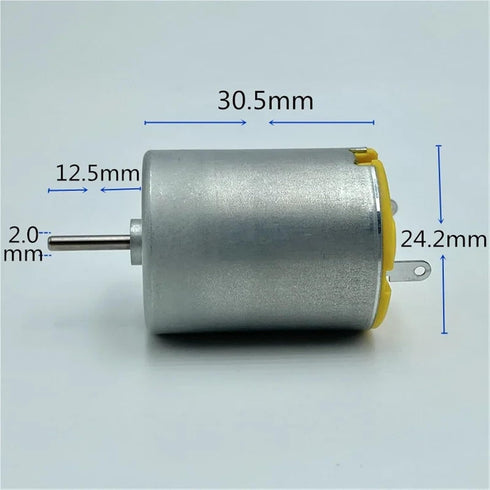 SFQJM RC-280SA-20120 280 6V-12V 15600RPM 24mm Micro Motor DC High Speed Carbon Brush Electric Motor DIY Hobby Toy Car