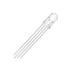 CHANZON 100 pcs 5mm RGB Multicolor LED Diode Lights - Common Anode, Clear Round Transparent 4 pin