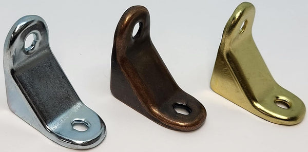 Furniture Knowledge Variety Count Flat Straight 1x1 22 Gauge Steel Corner Brace Brackets Antique