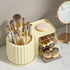 Rotating Pen Holder - Convenient Makeup Brush Organizer and Desktop Pen Supply Holder for Office
