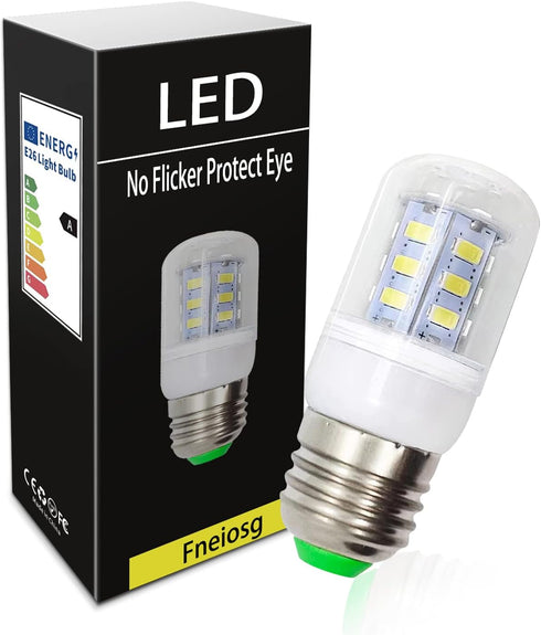 E26 LED Refrigerator Light Bulb, 3.5W, 40W Equivalent, Daylight White 6000K, 1-Pack
