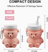 300ml Nozzle Pink(1pc) Cute Portable Bidet for Kids, Lovely Baby Bidet Spray Bottle, Compact Travel Size Camping Peri