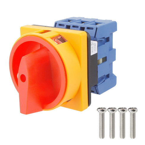 Universal 2 Position 3 Phase Panel Rotary Selector Changeover Switch GLD11 40A AC 690V